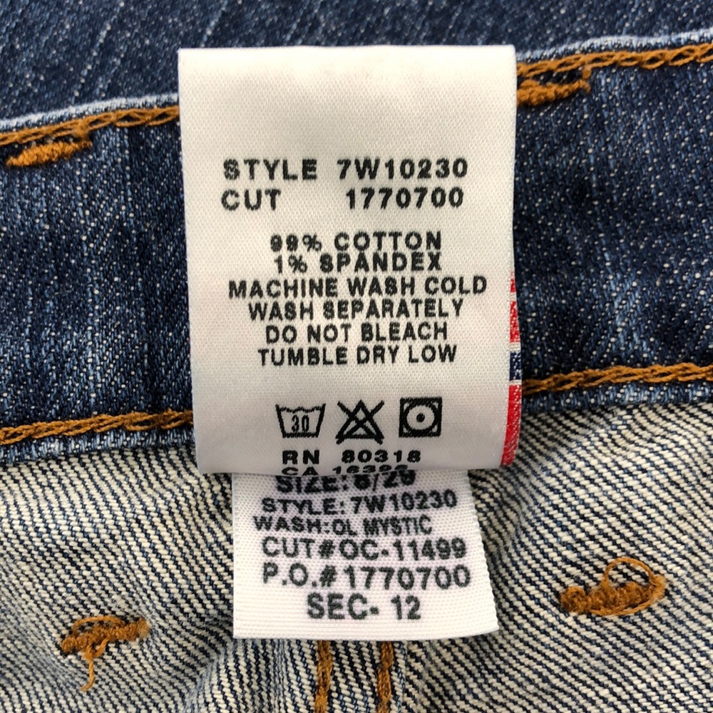 Lucky Brand Rider Fit Relaxed Jeans Regular Length - Picture 7 of 7
